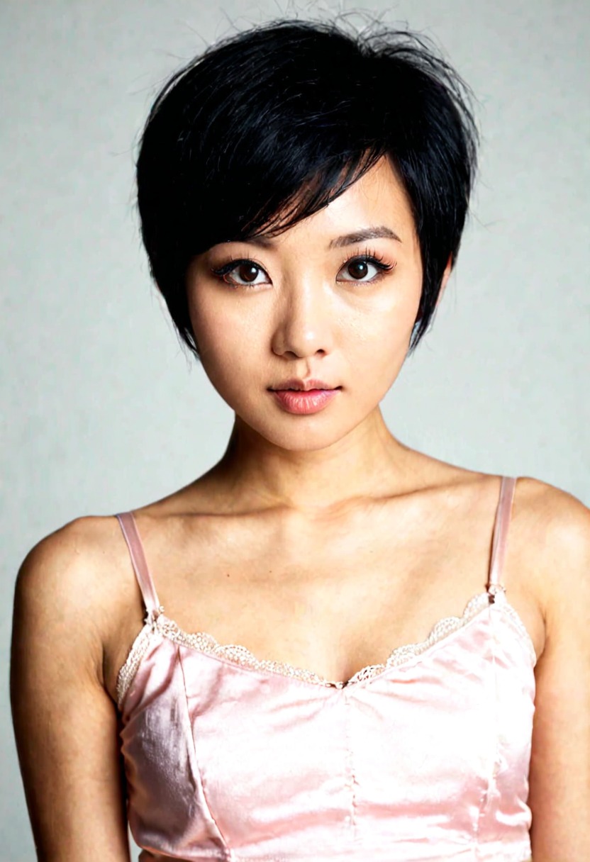 Pip — East Asian AI girlfriend companion, Tiny menace, huge heart.